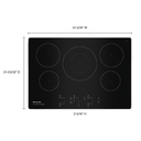 Kitchenaid® 30-Inch 5-Element Sensor Induction Cooktop KCIG550JSS