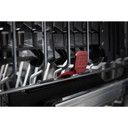 Kitchenaid® 39 dBA PrintShield™ Finish Flush-to-Cabinet Dishwasher with FreeFlex™ Fit Third Level Rack KDTF924PPS