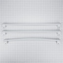 French Door Refrigerator Handle Kit, White W10716727