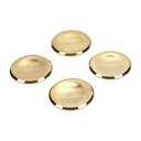 Set of 4 Range Large Brass Burner Caps W11323014