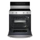 Whirlpool® 30-inch Smart Electric Range with  True Convection, No Preheat Air Fry, WipeClean™ Coating, Steam/Self Cleaning, Rapid Preheat 5.3 CuFt Capacity YWFES7530RZ