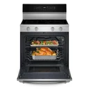 Whirlpool® 30-inch Smart Electric Range with  True Convection, No Preheat Air Fry, WipeClean™ Coating, Steam/Self Cleaning, Rapid Preheat 5.3 CuFt Capacity YWFES7530RZ