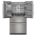 Kitchenaid® 26.2 Cu. Ft. Multi-Door French Door Refrigerator with Platinum Interior KRMF536RPS