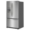 Whirlpool® 36-Inch Wide French Door Bottom Mount Refrigerator - 25 cu. ft. WRFF3436RZ Whirlpool® 36-Inch Wide French Door Bottom Mount Refrigerator - 25 cu. ft. WRFF3436RZ
