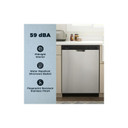 Amana® Dishwasher with Midnight Interior ADFS2524RS