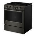 Kitchenaid® 5.0 Cu. Ft. Smart Slide-in Gas Range with Convection Cooking Modes and 2-in-1 Burner KSGS530SBE