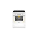 Whirlpool® 30-inch Gas Smart Range with Fan Convection Air Cooking Technology WSGS5030SW