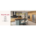 Kitchenaid® 24 cu. ft. 36-Inch Width Counter-Depth French Door Refrigerator with Interior Dispense KRFC236SPS