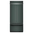 Kitchenaid® 20.8 Cu. Ft. 36" Built-In French Door Bottom Mount Refrigerator with Platinum Interior KBFN536SJP