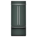 Kitchenaid® 20.8 Cu. Ft. 36" Built-In French Door Bottom Mount Refrigerator with Platinum Interior KBFN536SJP