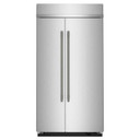 Kitchenaid® 25.5 Cu. Ft. 42" Built-In Side-by-Side Refrigerator with Platinum Interior KBSN742SPS