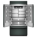 Kitchenaid® 24.2 Cu. Ft. 42" Built-In French Door Bottom Mount Refrigerator with Platinum Interior KBFN542SJP