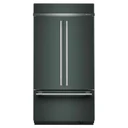 Kitchenaid® 24.2 Cu. Ft. 42" Built-In French Door Bottom Mount Refrigerator with Platinum Interior KBFN542SJP