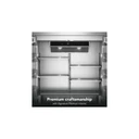 Kitchenaid® 24.2 Cu. Ft. 42" Built-In French Door Bottom Mount Refrigerator with Platinum Interior KBFN542SJP
