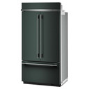 Kitchenaid® 24.2 Cu. Ft. 42" Built-In French Door Bottom Mount Refrigerator with Platinum Interior KBFN542SJP