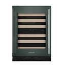 Kitchenaid® 24" Undercounter Wine Cellar with Full-Extension Wood-Front Racks KUWL524SJP