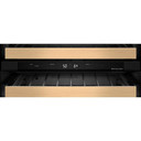 Kitchenaid® 24" Undercounter Wine Cellar with Full-Extension Wood-Front Racks KUWL524SPS