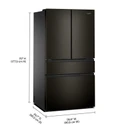 Whirlpool® 30 Cu. Ft. Family-Sized Capacity French door refrigerator with Flexible Tempearture Drawer WRMF3336SV