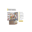 Whirlpool® 36-inch Wide True Counter Depth 3-Door French Door Refrigerator - 23.4 cu. ft. WRFC5036RZ
