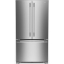 Kitchenaid® 20 Cu. Ft. 36-Inch Counter-Depth French Door Refrigerator with Internal Water Dispenser KRFC136SPS