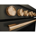 KitchenAid® 36-Inch 6 Burner Commercial-Style Dual Fuel Range with No Preheat Air Fry Mode KFDS936SBE