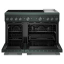 Kitchenaid® 48-Inch 6-Element Induction Freestanding Commercial-Style Range with Griddle KFID948SJP