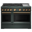 KitchenAid® 48-Inch 6 Burner Commercial-Style Gas Range with Griddle KFGD948SJP
