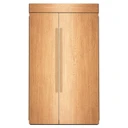 Kitchenaid® 30 Cu. Ft. 48" Built-In Panel-Ready Side-by-Side Refrigerator with Platinum Interior KBSN748TPA