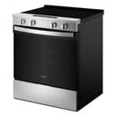 Whirlpool® 30-inch Electric Smart Range with No Preheat Mode and Steam Clean YWSES3330TS
