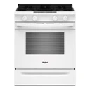 Whirlpool® 30-inch Gas Smart Range with Air Cooking Technology and Steam Clean WSGS4530TW
