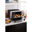 Kitchenaid® Dual Convection Countertop Oven with Air Fry and Temperature Probe KCO224BM
