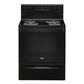 4.8 cu. ft. Whirlpool® electric range with Keep Warm setting YWFC150M0JB 4.8 cu. ft. Whirlpool® electric range with Keep Warm setting YWFC150M0JB