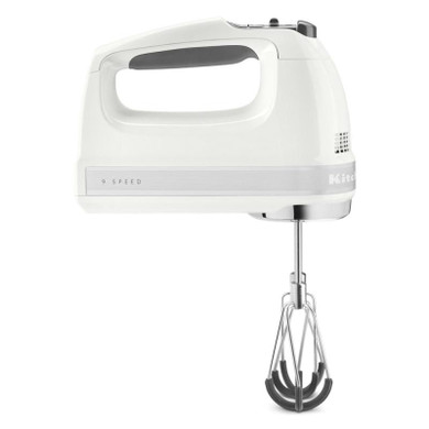 Kitchenaid® 9-Speed Hand Mixer with Flex Edge Beaters KHM9218QWH