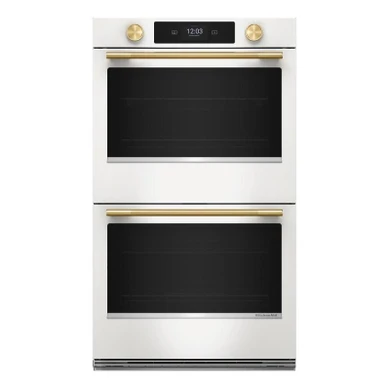 Kitchenaid® 30-inch Smart Electric Double Wall Oven with Assisted Cooking Modes KOED730SPL