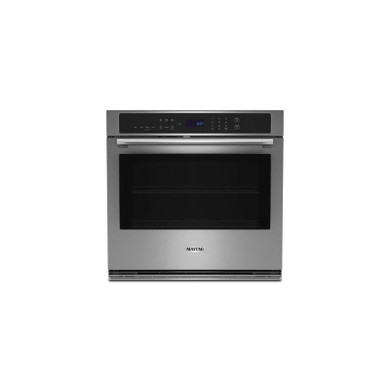 Maytag® 27-inch Single Wall Oven with Air Fry and Basket - 4.3 cu. ft. MOES6027LZ
