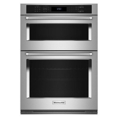 KitchenAid® 30" Combination Microwave Wall Oven with Air Fry Mode KOEC530PSS