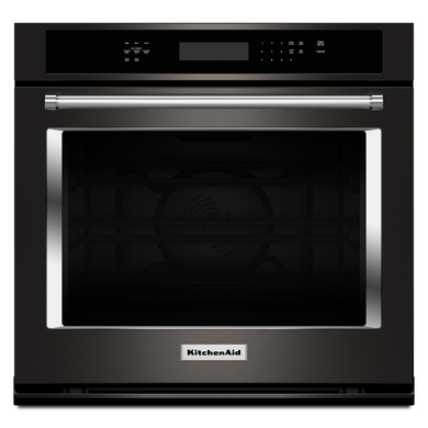 Kitchenaid® 30" Single Wall Oven with Even-Heat™ True Convection KOSE500EBS