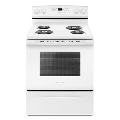 30-inch Amana® Electric Range with Self-Clean Option YACR4503SFW