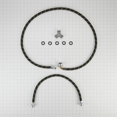 Hose Kit for Steam Dryer - (1) 2' hose, (1) 5' hose W10623830