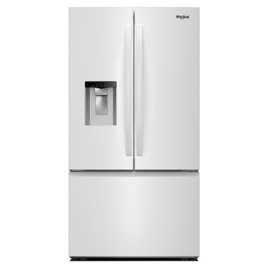 Whirlpool® 36-Inch French Door Refrigerator with In-Door Water and Ice Maker - 30 cu. ft. WRFF3536SW
