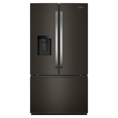 Whirlpool® 36-Inch French Door Refrigerator with In-Door Water and Ice Maker - 30 cu. ft. WRFF3536SV