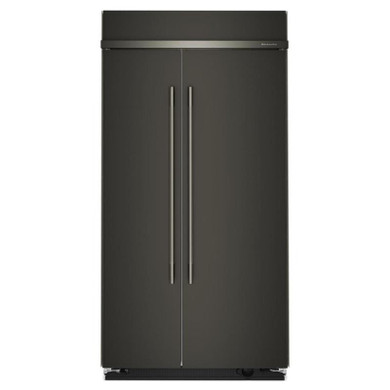 Kitchenaid® 25.5 Cu. Ft. 42" Built-In Side-by-Side Refrigerator with Platinum Interior KBSN742SBE