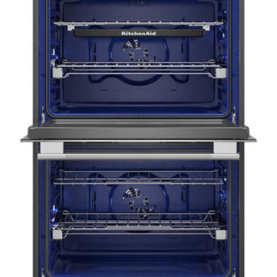 Kitchenaid® 30-inch Smart Electric Double Wall Oven with Assisted Cooking Modes - PrintShield™ Finish KOED730SPS