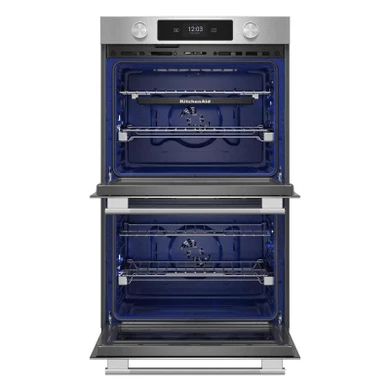 Kitchenaid® 30-inch Smart Electric Double Wall Oven with Assisted Cooking Modes - PrintShield™ Finish KOED730SPS