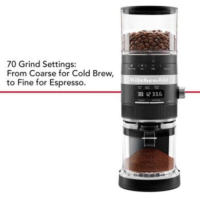 Kitchenaid® Burr Coffee Grinder KCG8433BM