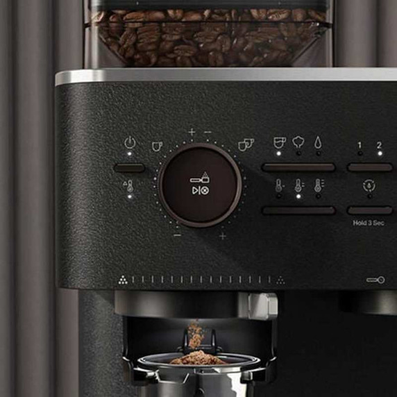 KitchenAid.ca Exclusive Colour - Semi Automatic Espresso Machine with Burr Grinder KES6551BK