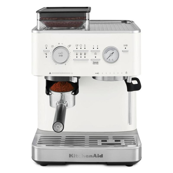 Kitchenaid® Semi Automatic Espresso Machine with Burr Grinder KES6551PL