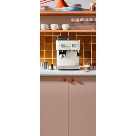 Kitchenaid® Semi Automatic Espresso Machine with Burr Grinder KES6551PL