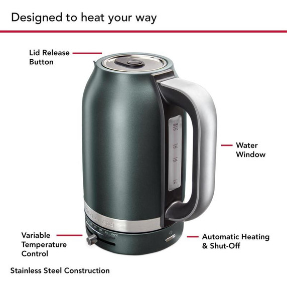 Kitchenaid® 1.7 Liter Electric Kettle KEK1701JP
