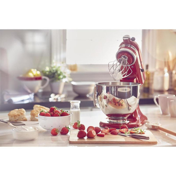 Kitchenaid® Value Bundle Artisan® Series 5 Quart Tilt-Head Stand Mixer with Flex Edge Beater KSM150FEER